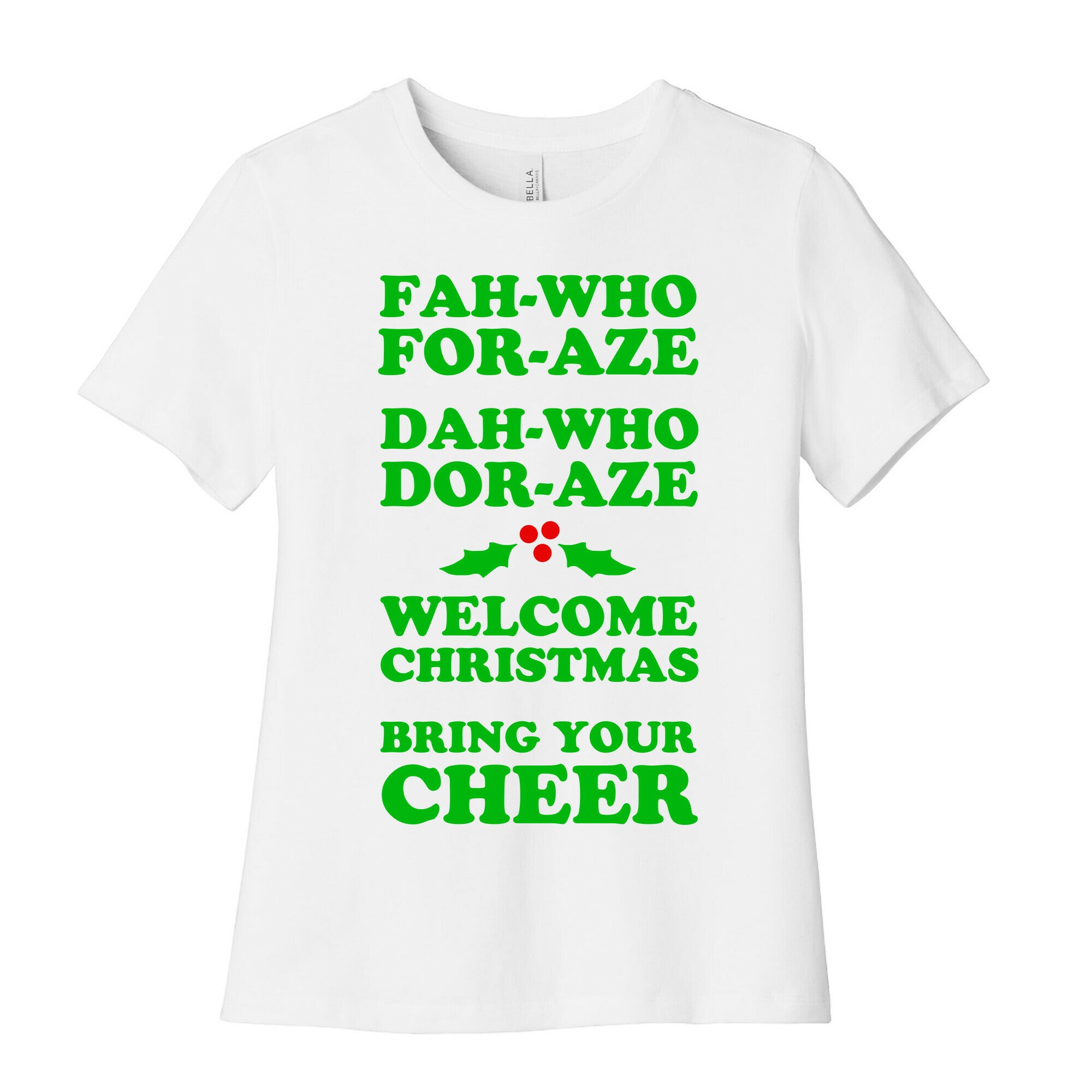 Fah-Who For-Aze Women's Cotton Tee